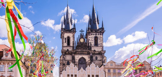 Pasqua a Praga, i colori regnano sovrani