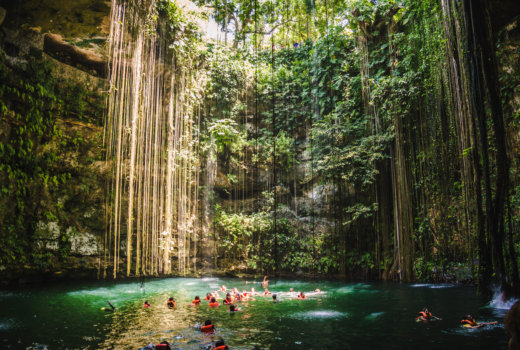 Ik kil, il cenote vicino a Chichén Itzá