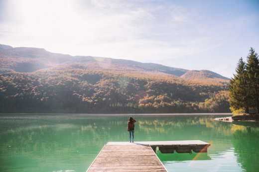 Lago di Barcis e dintorni, uno specchio d’acqua turchese