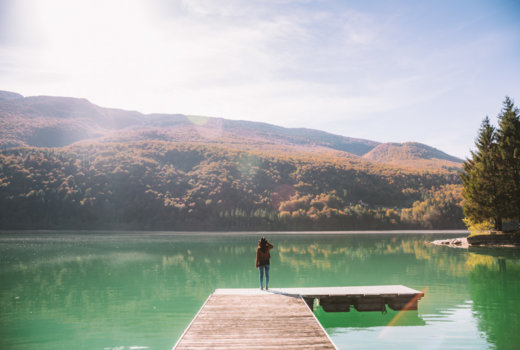 Lago di Barcis e dintorni, uno specchio d’acqua turchese