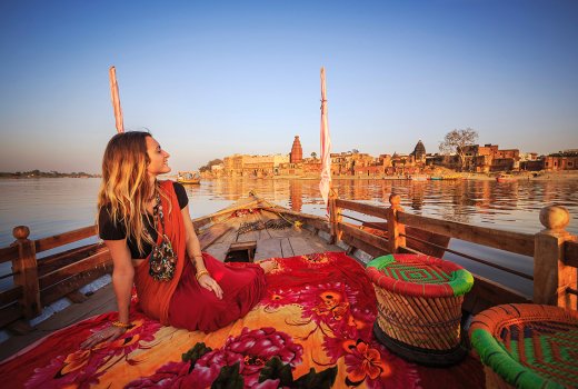 Keshi Ghat: l’Aarti sui ghat di Vrindavan