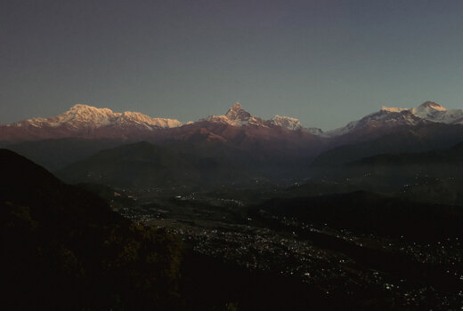 Vedere l’alba a Sarangkot, in Nepal